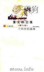 十四岁的森林 1999 PDF电子版封面 7533230361 董宏猷著