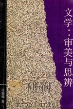 文学  审美与思辨   1991  PDF电子版封面  7561014368  许振强著 