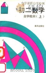 初二数学自学检测 上 1989 PDF电子版封面 7536611005 《中学课程自学检测》编写组编