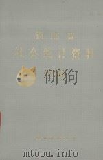 福建省社会统计资料  1986（1987 PDF版）