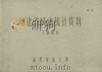 福建省城市统计资料  1986（1986 PDF版）
