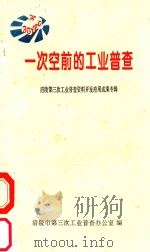 一次空前的工业普查 PDF电子版封面 梅先全主编