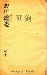 四川通志  40（ PDF版）
