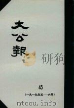 大公报  45  1919年5-6月（1982 PDF版）