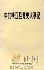 中共峡江县党史大事记（1996 PDF版）