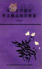 中学生同题材作文精品构思借鉴  实验读本（ PDF版）