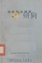 国际私法纲要（1983 PDF版）