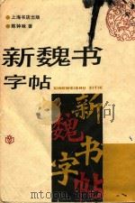 新魏书字帖 1990 PDF电子版封面 780569320X 陈钟咏著