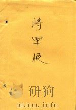 将军恨（1984 PDF版）