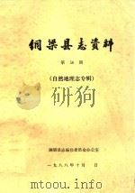 铜梁县志资料  第56期  自然地理志专辑（1988 PDF版）