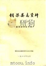 铜梁县志资料  第39期  建置沿革志专辑（1986 PDF版）