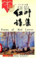 红叶诗集 1987-1994 1997 PDF电子版封面 7535415040 叶红著