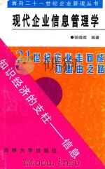现代企业信息管理学（1999 PDF版）