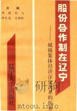 股份合作制在辽宁  城镇集体经济深化改革的探索   1990  PDF电子版封面  7561012330  田稳等主编 