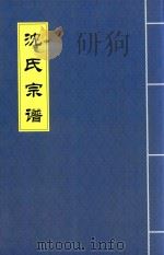 沈氏宗谱  3（ PDF版）