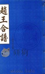 赵王合谱 第17卷 1997 PDF电子版封面