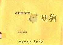 双枪陆文龙（ PDF版）