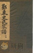 鄞东史氏家谱 子部 PDF电子版封面