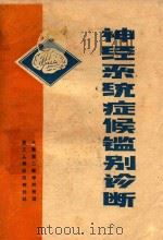 神经系统症状鉴别诊断 1982 PDF电子版封面 上海市第二医学院附属第三人民医院神经科编