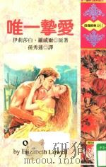 唯一挚爱   1997  PDF电子版封面  9578123647  FLIZABETH LOWELL 伊莉莎白·罗威尔原著；孙秀 