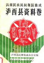 云南民族民间舞蹈集成泸西县资料卷（ PDF版）