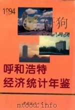 呼和浩特经济统计年鉴  1994（1994 PDF版）