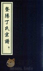 暨阳丁氏宗谱  卷1（ PDF版）