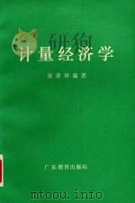 计量经济学 1993 PDF电子版封面 7540623888 汤羡祥编著