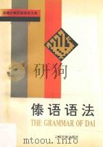 傣语语法 1993 PDF电子版封面 7536707363 巫凌云,杨光远编著