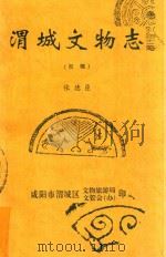 渭城文物志(初稿) PDF电子版封面 张德臣著