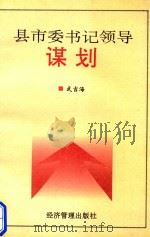 县市委书记领导谋划（1994 PDF版）