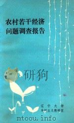 农村若干经济问题调查报告（ PDF版）