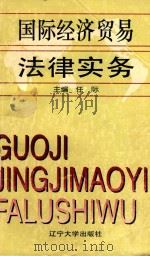 国际经济与贸易法律实务 1996 PDF电子版封面 7561031858 任际