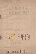 北京附近地区习见乔灌木枝叶检索表（1959 PDF版）