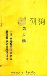 施秉县文史资料 第6辑 1990 PDF电子版封面 政协贵州省施秉县文史资料研究委员会编