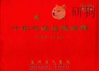 独山十年气候总结资料  1961-1970（ PDF版）