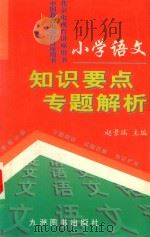 小学语文知识要点专题解析（1998 PDF版）