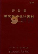 开鲁县国民经济统计资料  1980年（1981 PDF版）