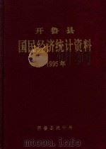 开鲁县国民经济统计资料  1995年（1996 PDF版）