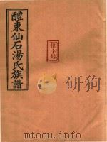 醴东仙石汤氏族谱  3（ PDF版）