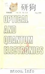 OPTICAL AND QUANTUM ELECTRONICS Vol.32 No.6-11 PDF电子版封面