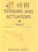 SENSORS AND ACTUATORS B CHEMICAL Vol.B64 No.1-3 PDF电子版封面