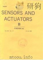 SENSORS AND ACTUATORS B CHEMICAL Vol.B66 No.1-3 PDF电子版封面