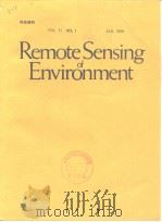 Remote Sensing of Environment VOL.71 NO.1-3 PDF电子版封面