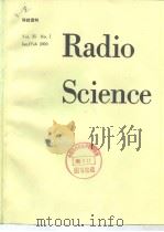 Radio Science Vol.35 No.1-6 PDF电子版封面