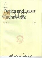 Optics and Laser Technology Vol.32 No.1-6 PDF电子版封面