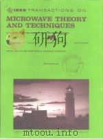 IEE TRANSACTIONS ON MICROWAVE THEORY AND TECHNIQUES JANUARY2000 VOLUME48 NUMBER1-12 IETMAB PDF电子版封面