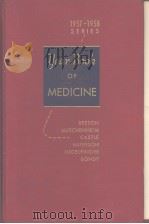 THE YEAR BOOK of MEDICINE DEPARTMENTS of the YEAR BOOK of MEDICINE 1957-1958 PDF电子版封面