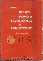 1964-65 Fluid Power Handbook & Directory PDF电子版封面