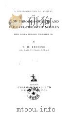 A BIBLIOGRAPHICAL SURVEY OF FLOW THROUGH ORIFICES AND PARALLEL-THROATED NOZZLES BEING B.S.I.R.A. RES     PDF电子版封面     